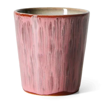 HKliving Koffiekopje 70's Ceramics Rhubarb 0.23 L