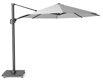 Platinum Zweefparasol Challenger T¹ Light Grey Rond Ø 350 cm