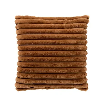 Dutch Decor Sierkussen Hazel tobacco brown 50 x 50 cm