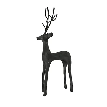 Home Society Deco Deer Hana Christmas goud 29 x 7.5 x 15 cm