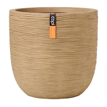 Capi Europe Bloempot Nature Rib Beige 54 x 52 cm