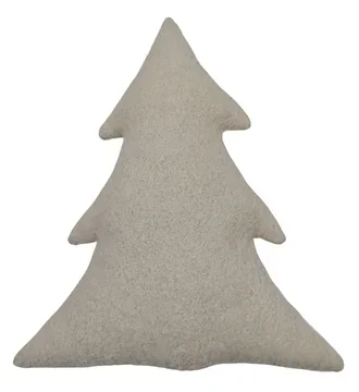 Kussen Kerstboom creme 43 x 47 cm