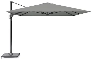 Platinum Zweefparasol Challenger T¹ Telescope Manhattan Vierkant 350 x 350 cm