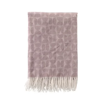 Dutch Decor Plaid Carlien violet ice 140 x 180 cm