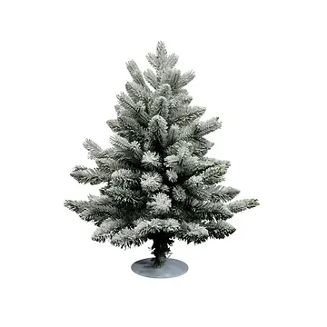 Evergreen tafel kunstkerstboom Janga sneeuw 60 x 50 cm
