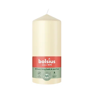 Bolsius Stompkaars Zacht Parel 6.8 x 13 cm