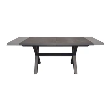 Royal Seasons Uitschuifbare tafel Sol Antraciet 163/203 x 93 x 76 cm