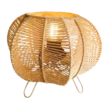 De Bosrand Lamp Touw Naturel 25 x 20 cm