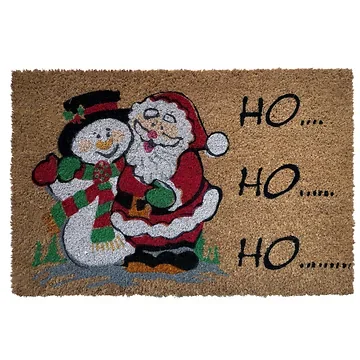 Deurmat kokos Ho Ho Ho 40 x 60 cm