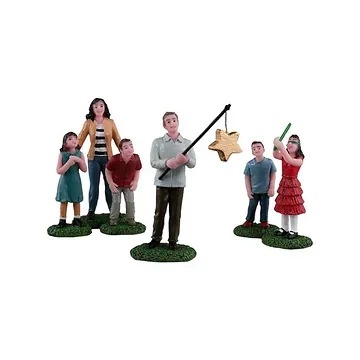 Lemax Christmas Pinata set van 6