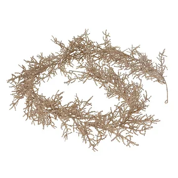 Guirlande champagne 120 takken 150 cm