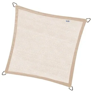 Platinum Sun&Shade Coolfit Schaduwdoek Vierkant Zand 500 x 500 cm