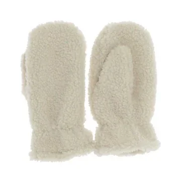 Unique Living Handschoen Teddy wit 23 x 11 cm