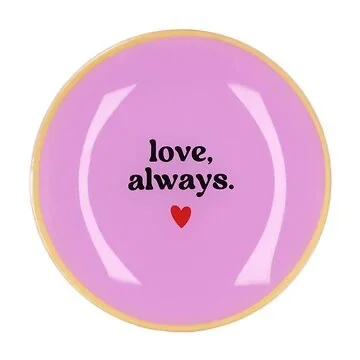 Daan Kromhout Design Bord Rond Love Always 18 x 2 cm