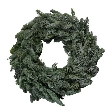 Krans Nobilis Pinus 50 cm rond gebonden