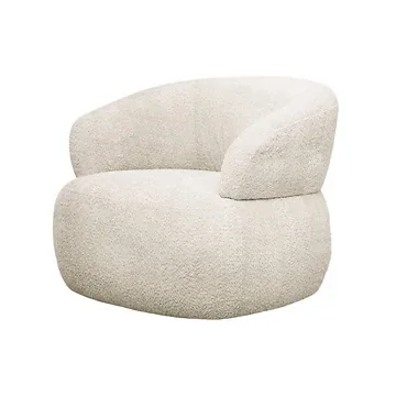 24Seven Draaifauteuil Positano Zand 82.5 x 78.5 x 72.5 cm