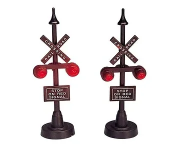 Lemax Railway stop light