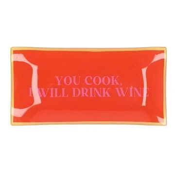Daan Kromhout Design Bord Rechthoek You Cook 20 x 10 x 2 cm