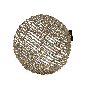 Lichtbol LED goud glitter 40 lampjes 30 cm