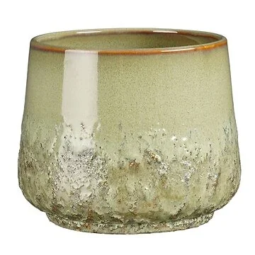 Mica Decorations Pot Mylo Rond Groen 16 x 19 cm