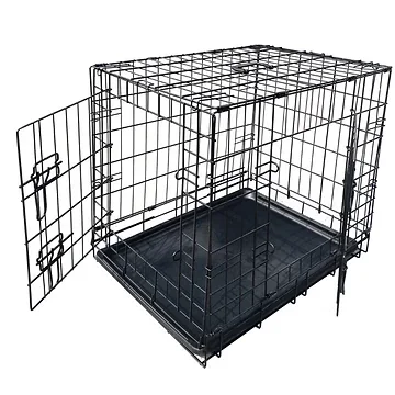 Hondenbench zwart 92 x 62 x 59 cm