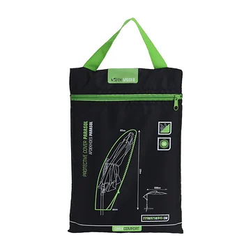 Pro Garden Zweefparasolhoes Zwart 220 x 25 x 45 cm