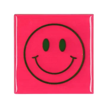 Tegel Smiley Roze 10 x 10 cm