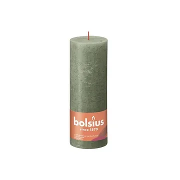 Bolsius Rustiek stompkaars Fresh Olive 190/68
