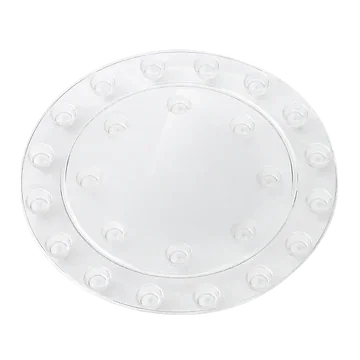 Elho Floorprotector Rond Transparant 25 x 2 cm