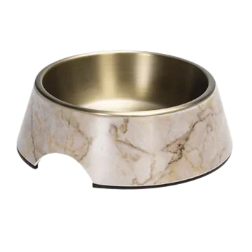 Designed by Lotte Hondenvoerbak Meis Beige 350 ml 17.5 x 17.5 x 6.5 cm