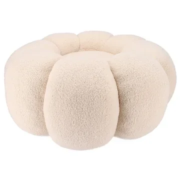 Daan Kromhout Design Poef Flower Zand 65 x 30 cm
