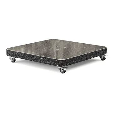 Platinum Parasolvoet Ancona met Zwenkwielen Antraciet 120kg
