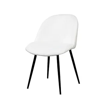 Lifestyle Home Collection Eetkamerstoel Carrington Wit 51 x 57 x 78 cm