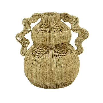 De Bosrand Vaas jute 22 x 32 cm