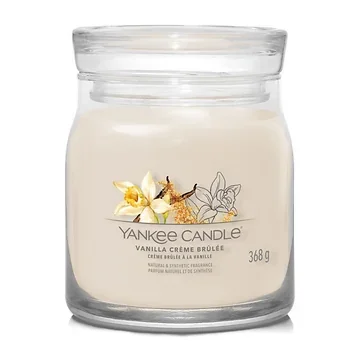 Yankee Candle Geurkaars Crème Brûlée Signature Medium
