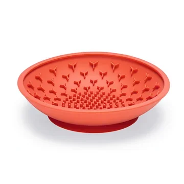 Beeztees Siliconen Likmat Schotel Rood
