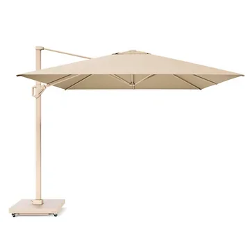 Platinum Zweefparasol Challenger T¹ Champagne Rechthoek 300 x 400 cm