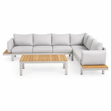 Yoi Loungeset 6-zits Midori Grijs