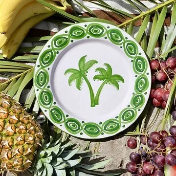 Lenta Living Dinerbord Palm Groen 26 cm