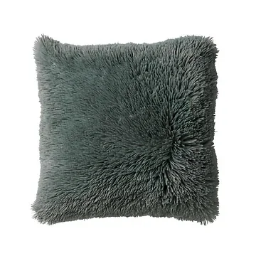 Dutch Decor Sierkussen Fluffy jadeite 45 x 45 cm