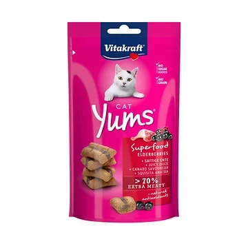 Vitakraft Cat Yums + Superfood vlierbessen 40 gram