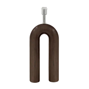 24Seven Tafellamp Scandi Walnut 20 x 10.5 x 53 cm