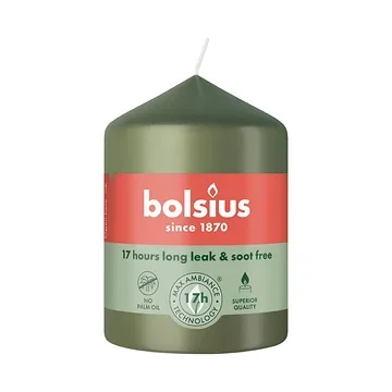 Bolsius Stompkaars Fris Olijf 5.8 x 8 cm