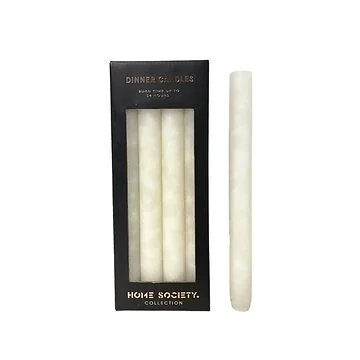 Home Society Dinerkaars L Wit 24.5 cm 4 stuks