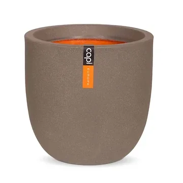 Capi Europe Bloempot Smooth Warm Taupe 35 x 34 cm
