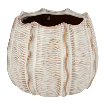 Daan Kromhout Design Bloempot Sifan Wit 16 x 12 cm
