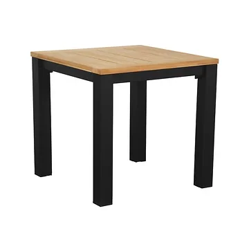 Royal Seasons Tuintafel Atlanta Naturel 80 x 80 x 76 cm