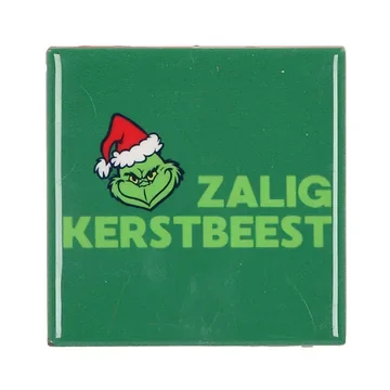 Tegel Zalig Kerstbeest 10 x 10 cm