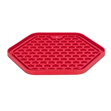 Beeztees Siliconen Likmat Hexagon Roze