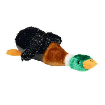 Beeztees Hondenspeelgoed Eend Pluche met Pieper 36 x 25.5 x 9 cm